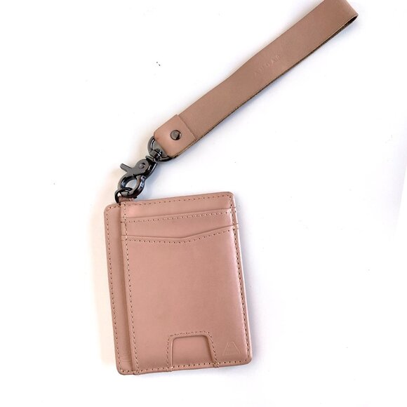 Andar The Denner Wallet Pastel Pink Wristlet Pouch - Picture 2 of 6